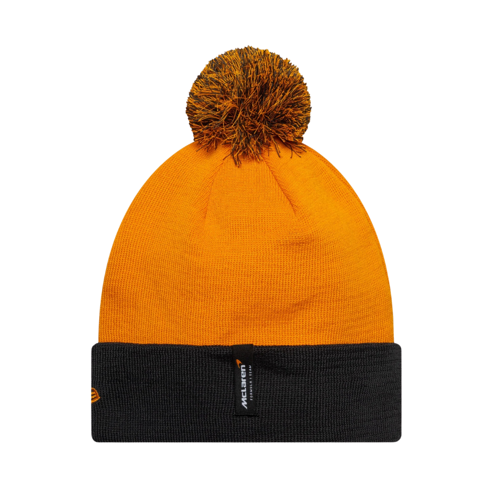 2025 New Era x McLaren F1 Fanwear Sustainable Cuff Beanie
