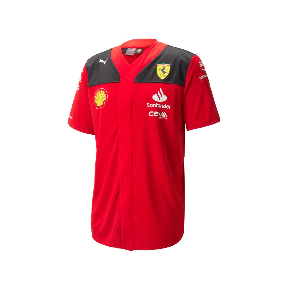 Scuderia Ferrari Mens Baseball Shirt