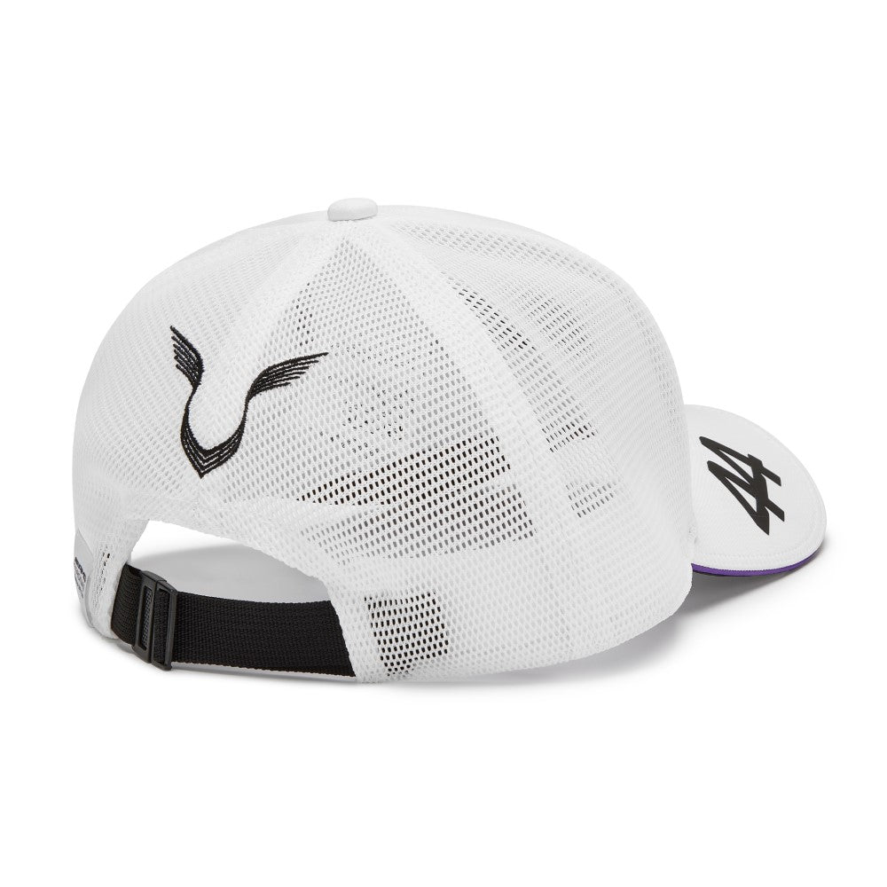 Mercedes-AMG PETRONAS 2024 Lewis Hamilton White Trucker Cap