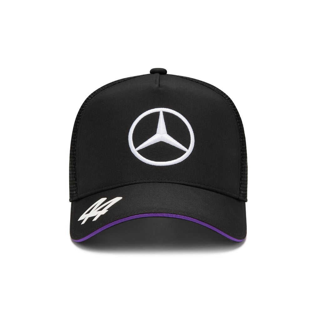 Mercedes-AMG PETRONAS Lewis Hamilton Black Trucker Cap