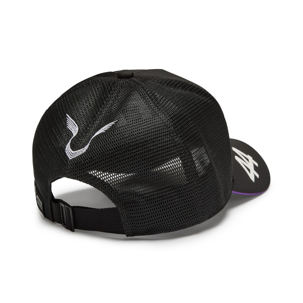 Mercedes-AMG PETRONAS 2024 Lewis Hamilton Black Trucker Cap