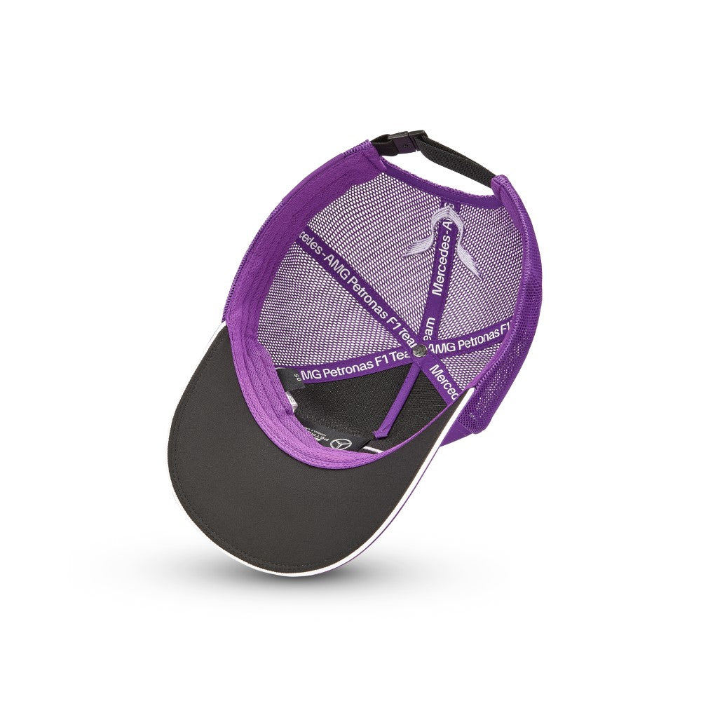 Mercedes-AMG PETRONAS 2024 Lewis Hamilton Purple Trucker Cap