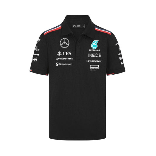 Mercedes-AMG PETRONAS 2024 Team Poloshirt Black