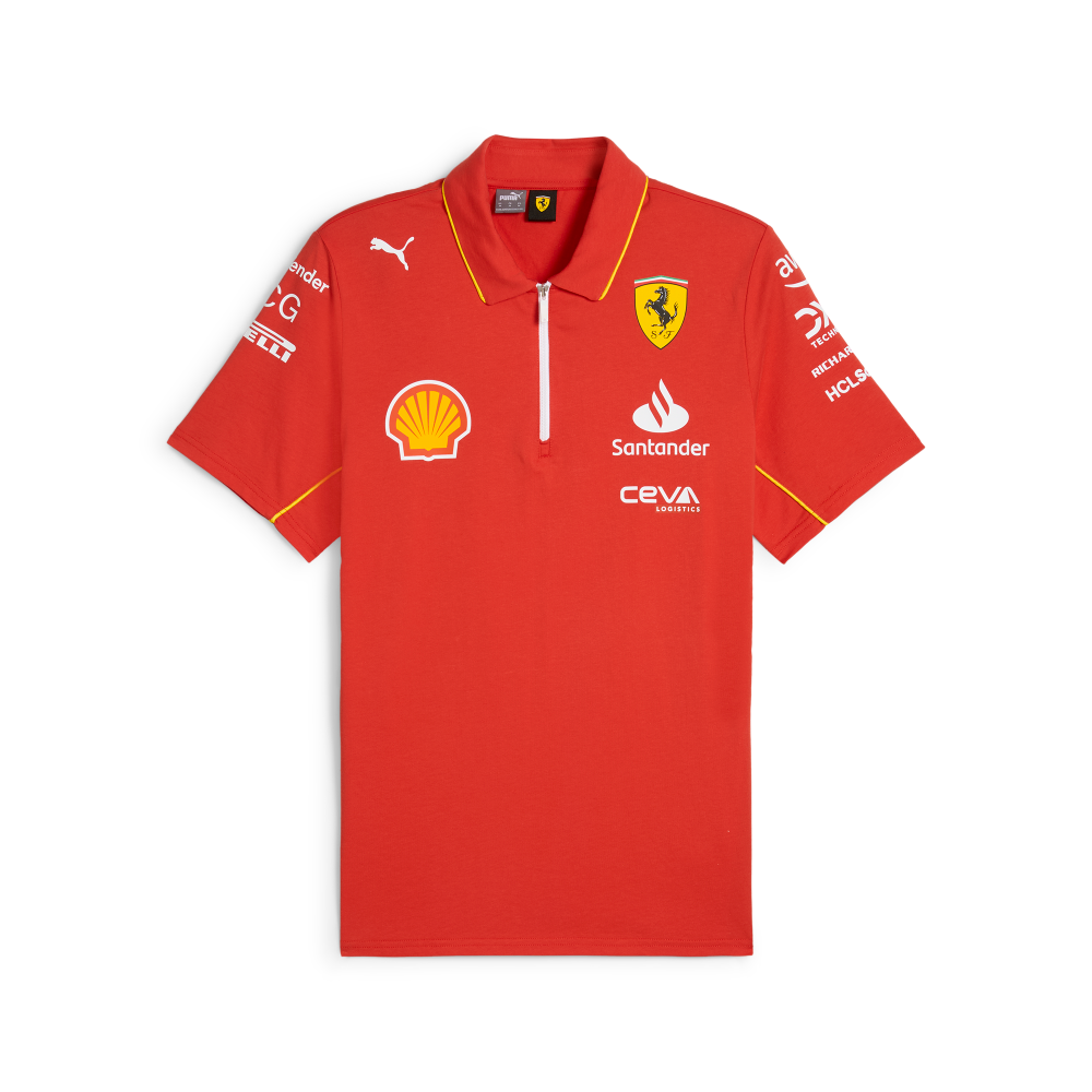 NEW Scuderia Ferrari 2024 Replica Team Poloshirt