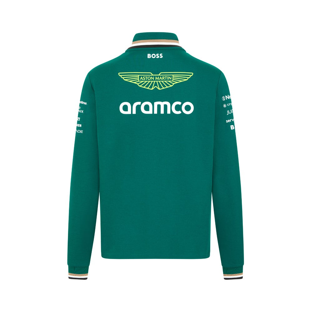 Aston Martin F1 Quarter Zip Sweatshirt