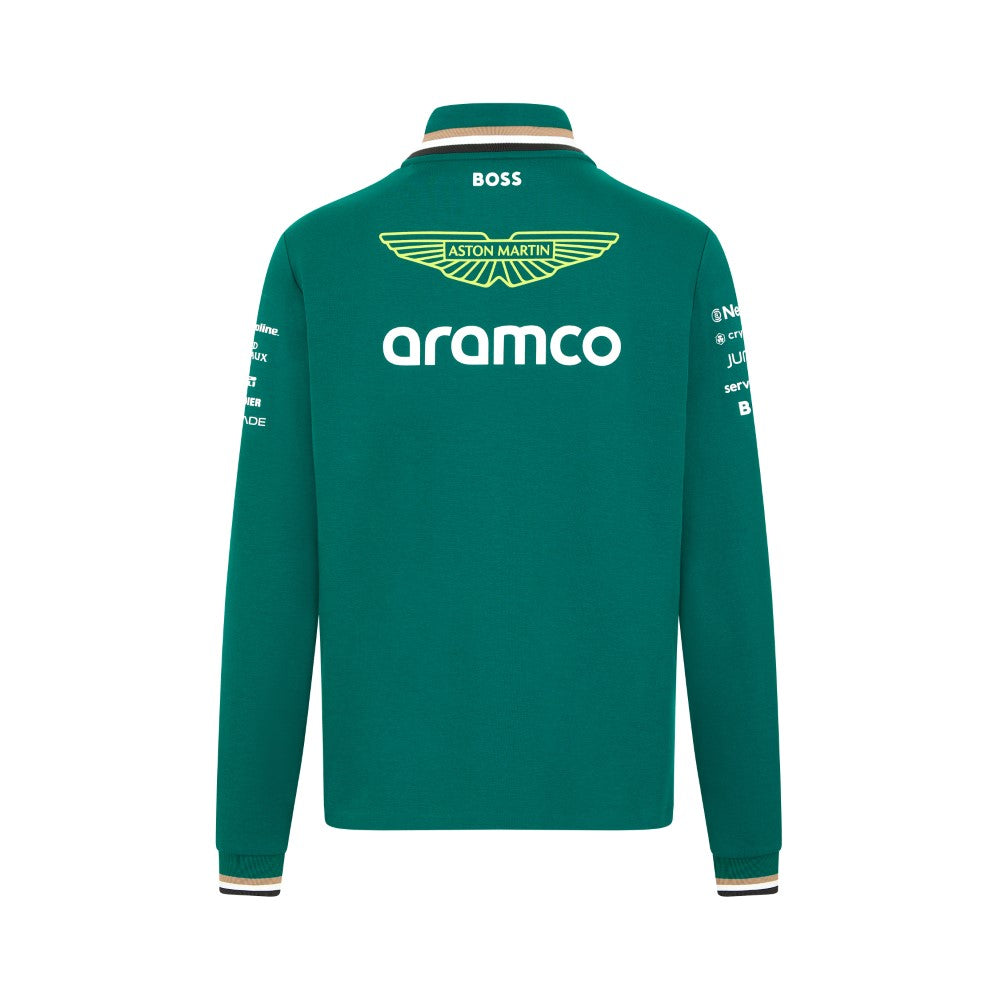 NEW Aston Martin F1 2024 Quarter Zip Sweatshirt