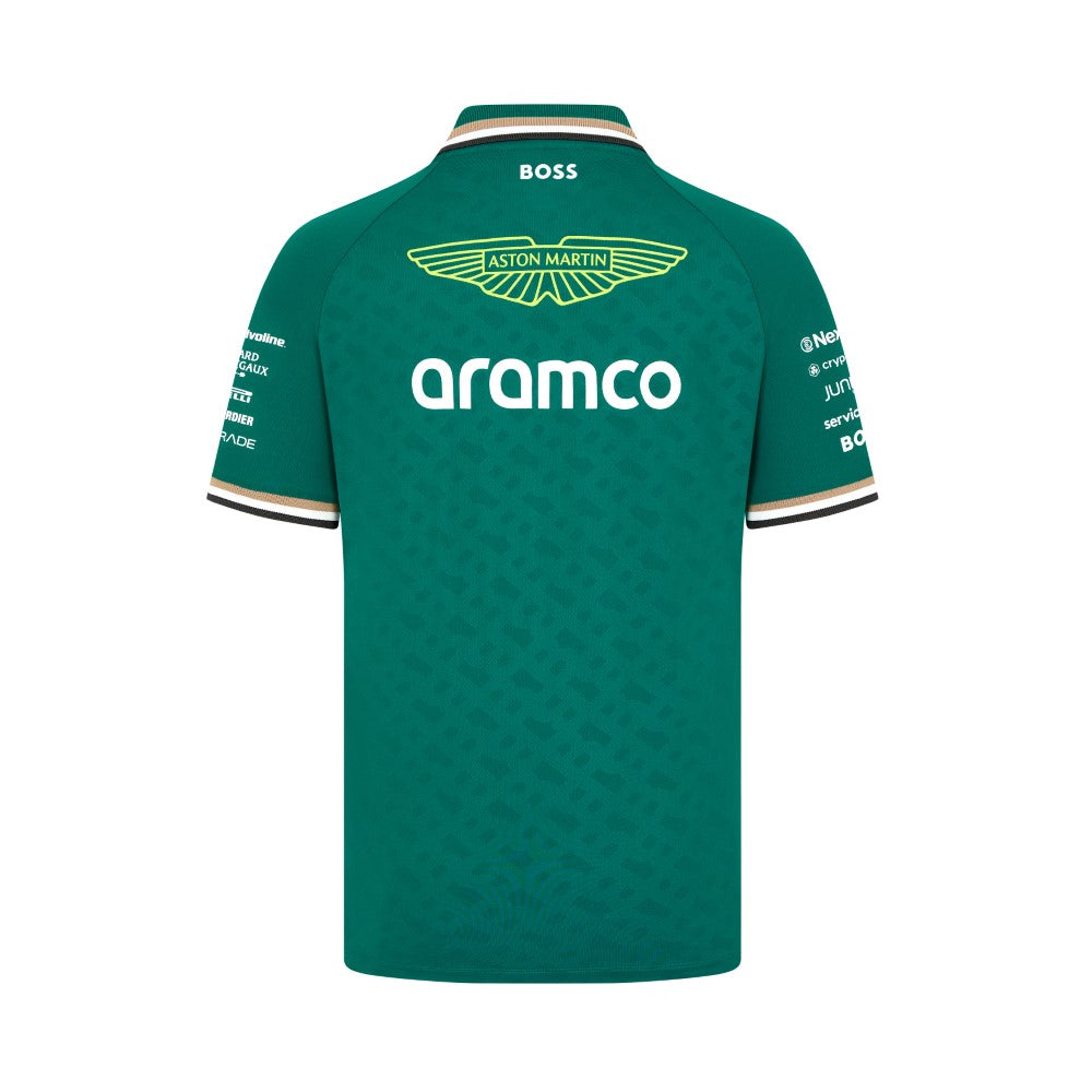 Aston Martin F1 Mens Team Polo
