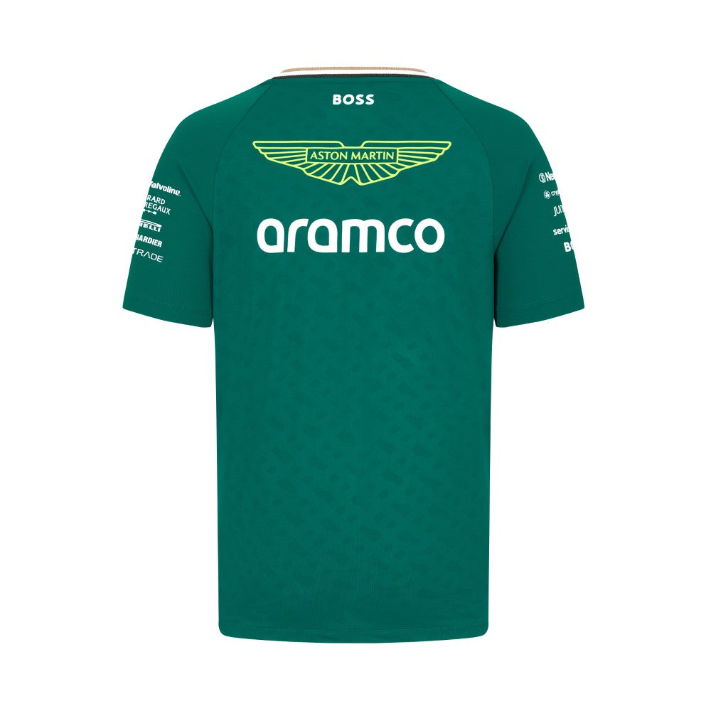 NEW Aston Martin F1 2024 Kids Team T-Shirt