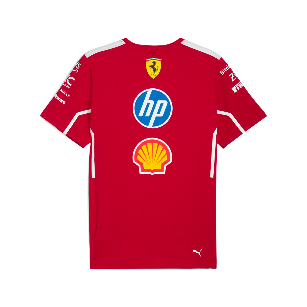 2025 Scuderia Ferrari Replica Ladies Team T-Shirt