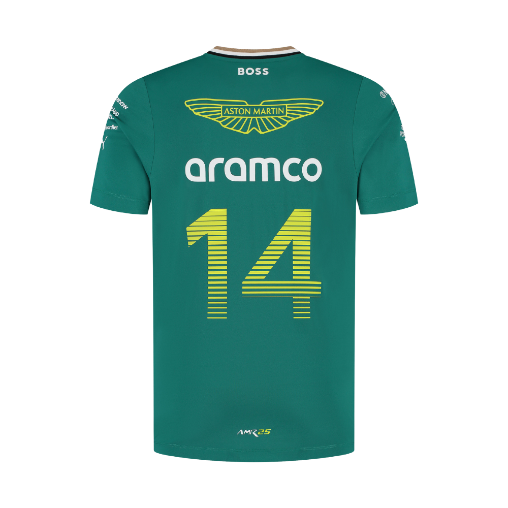 2025 Aston Martin F1 Alonso Team T-Shirt