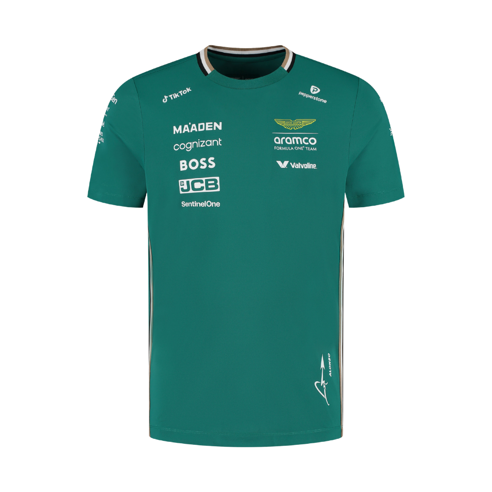 2025 Aston Martin F1 Alonso Team T-Shirt
