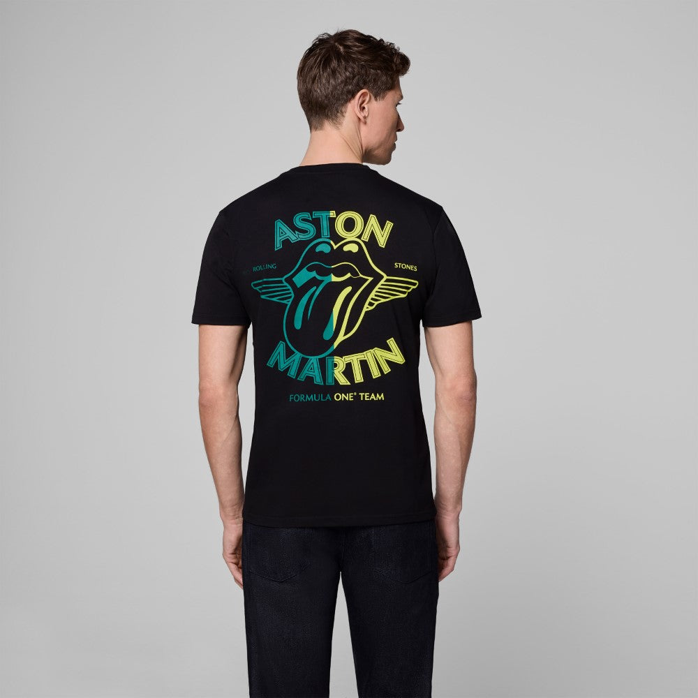 2025 Aston Martin F1 Rolling Stone T-Shirt