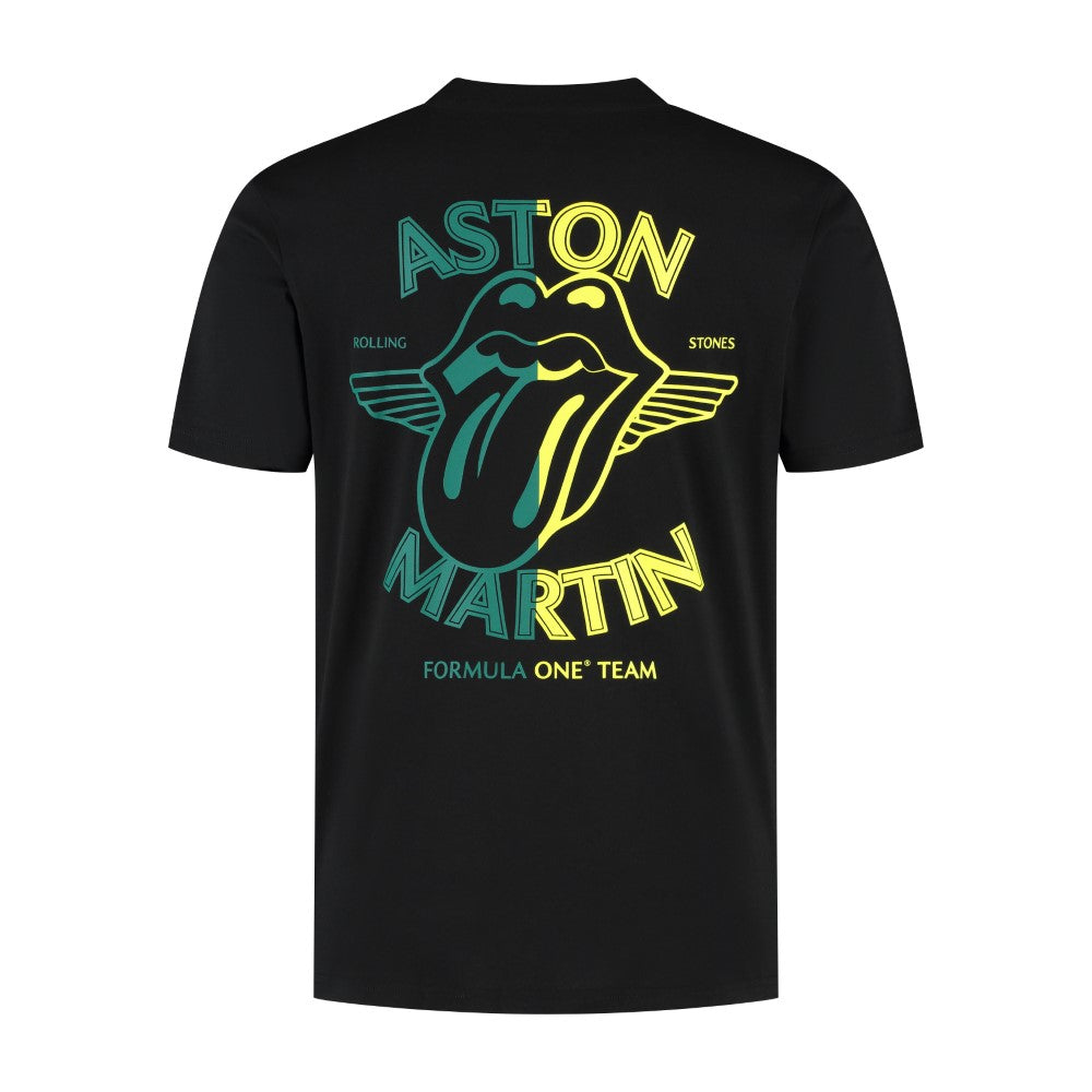 2025 Aston Martin F1 Rolling Stone T-Shirt