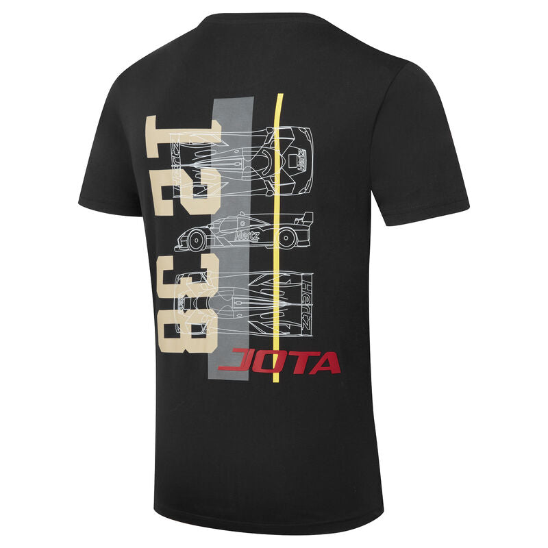 2025 Cadillac Hertz Team Jota Sketch Graphic T-Shirt
