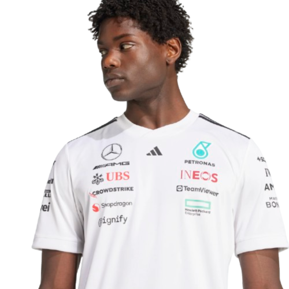 2025 Mercedes-AMG PETRONAS Driver T-Shirt White