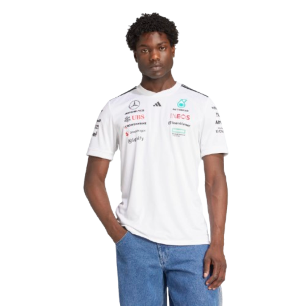 2025 Mercedes-AMG PETRONAS Driver T-Shirt White