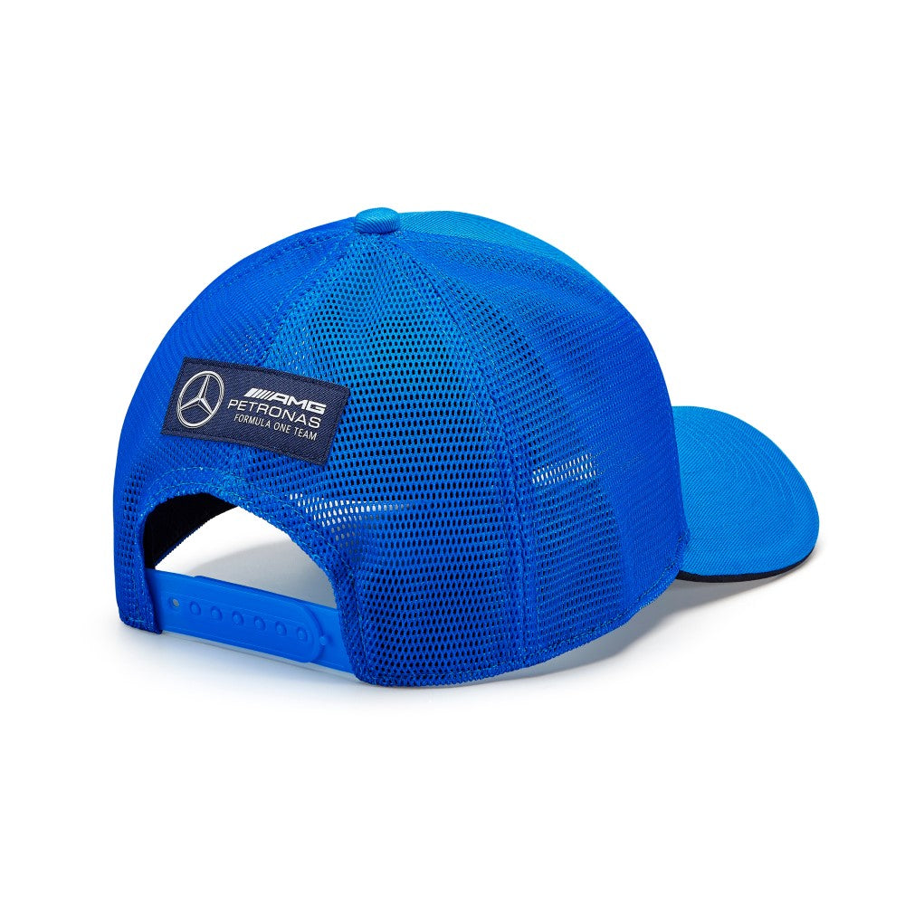 Mercedes-AMG PETRONAS George Russell Blue Trucker Cap
