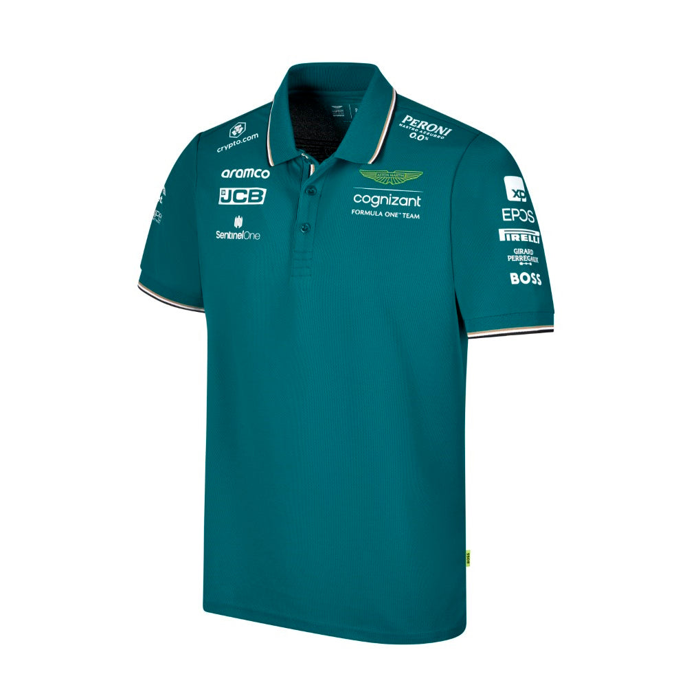 Aston Martin F1 Official Mens Polo