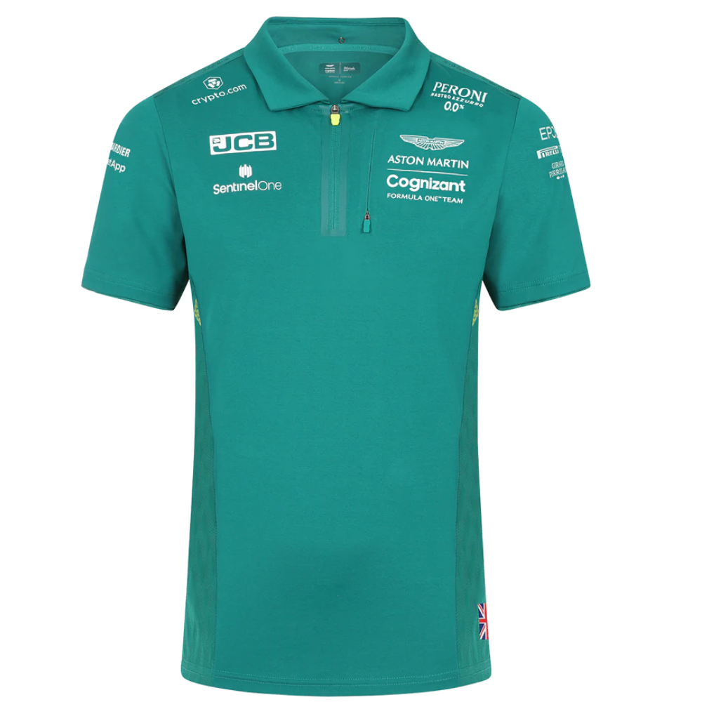 Aston Martin F1 Official Team Polo – Grandstand Merchandise