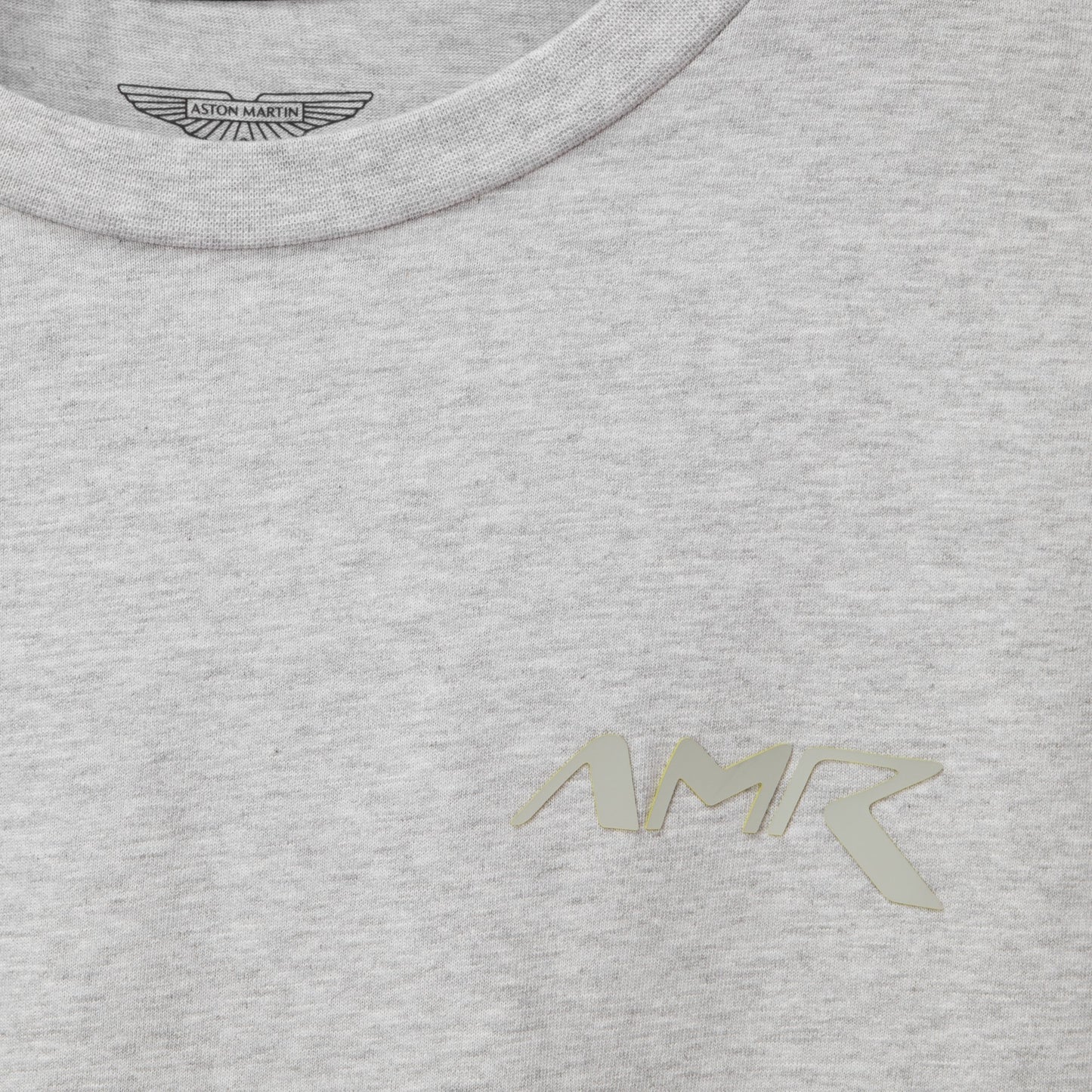 NEW Aston Martin Racing Grey Logo T-Shirt