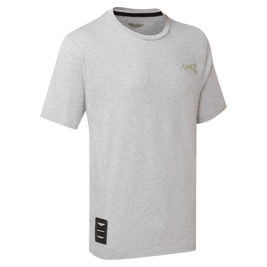 NEW Aston Martin Racing Grey Logo T-Shirt