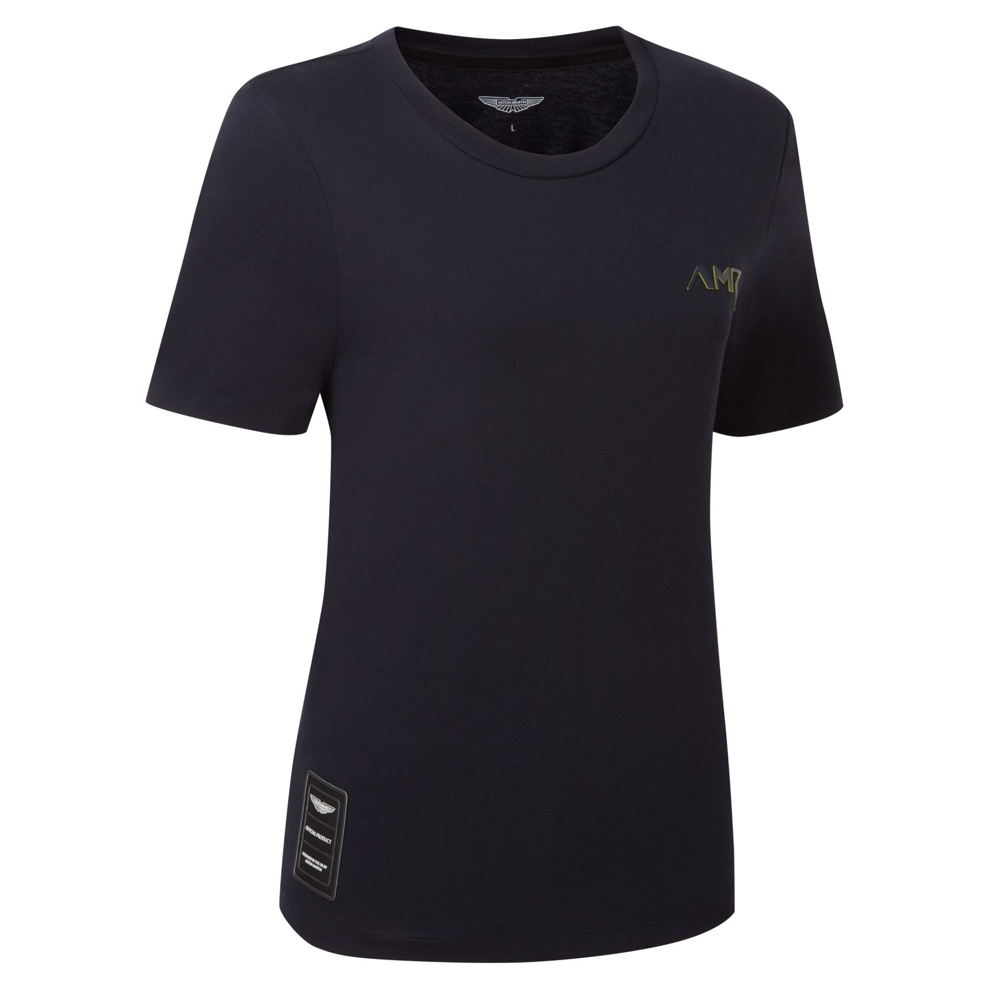 NEW Aston Martin Racing Ladies Navy Logo T-Shirt