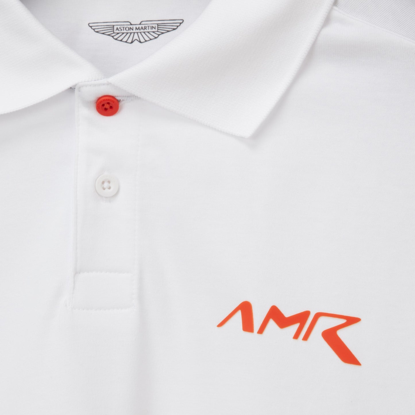 NEW Aston Martin Racing White Poloshirt