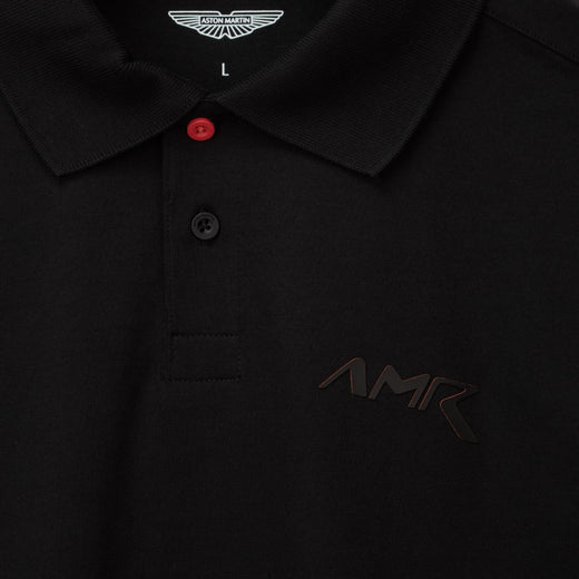 NEW Aston Martin Racing Black Poloshirt