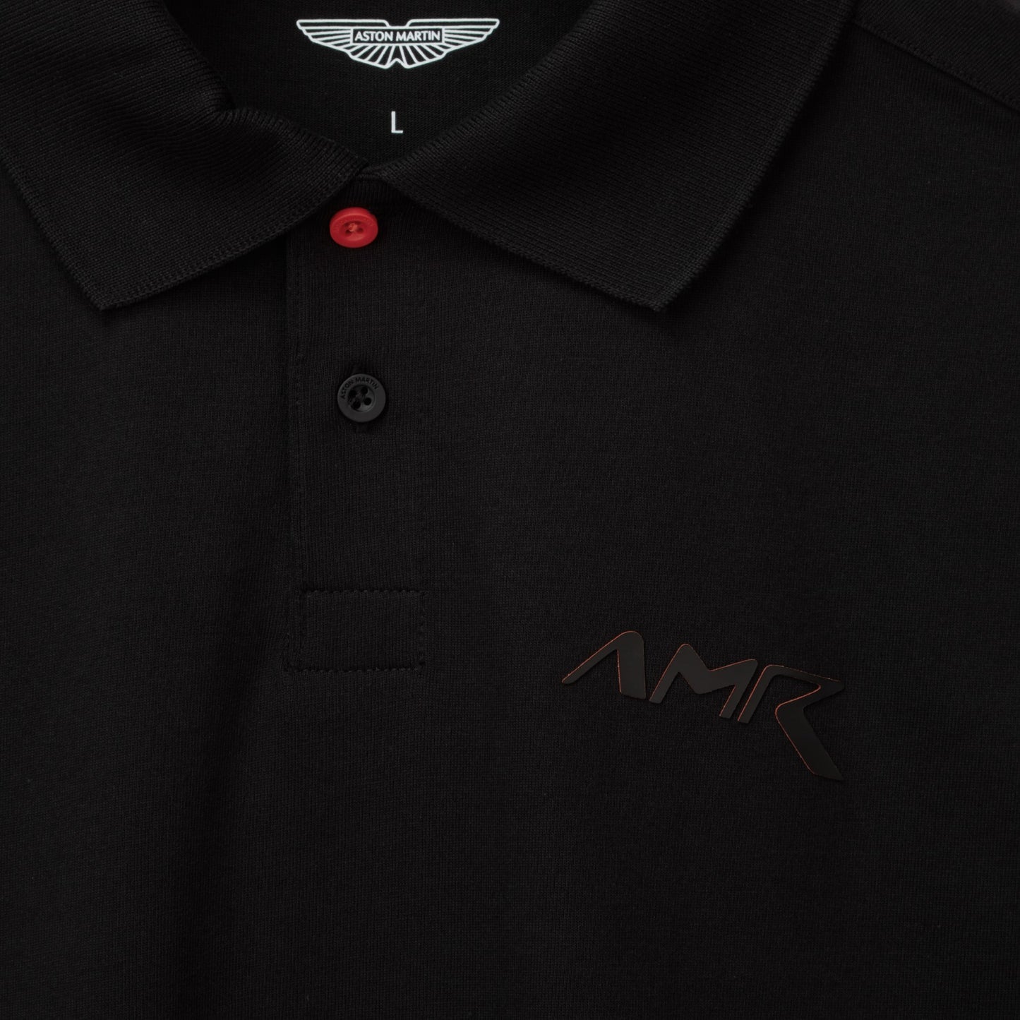 NEW Aston Martin Racing Black Poloshirt