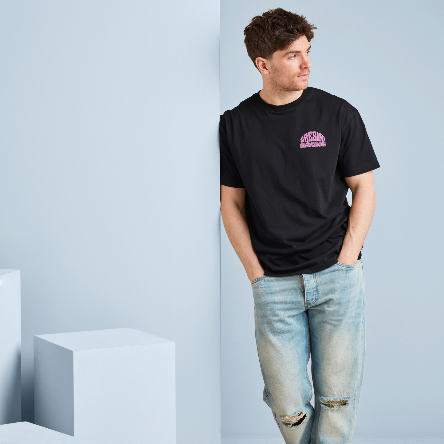 NEW Gresini Racing Neon Racer Graphic T-shirt