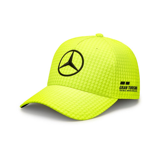 Mercedes-AMG PETRONAS 2023 Lewis Hamilton Neon Yellow Cap