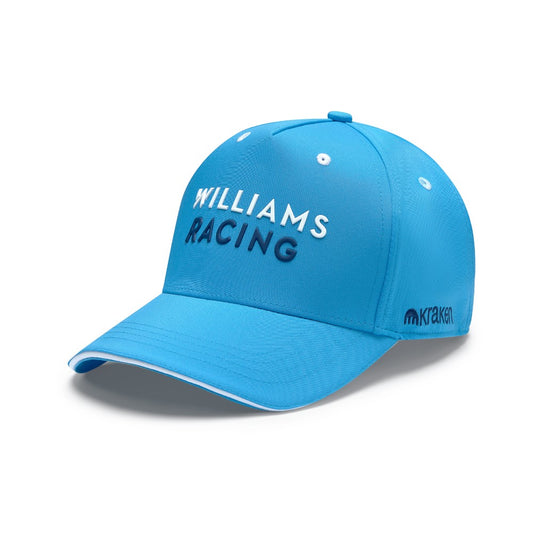 NEW 2024 Williams Racing Team Cap Electric Blue