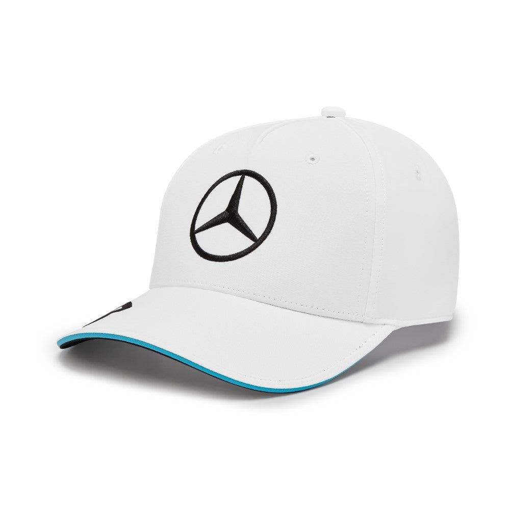 NEW Mercedes-AMG PETRONAS 2024 George Russell White Cap
