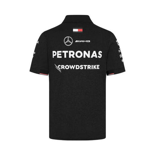 NEW Mercedes-AMG PETRONAS 2024 Team Poloshirt Black