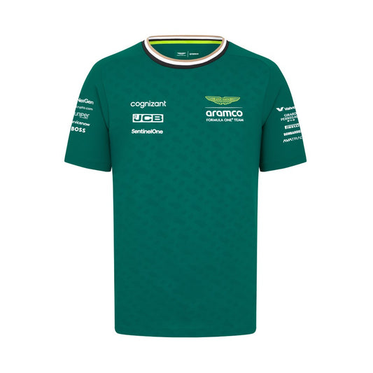 NEW Aston Martin F1 2024 Kids Team T-Shirt