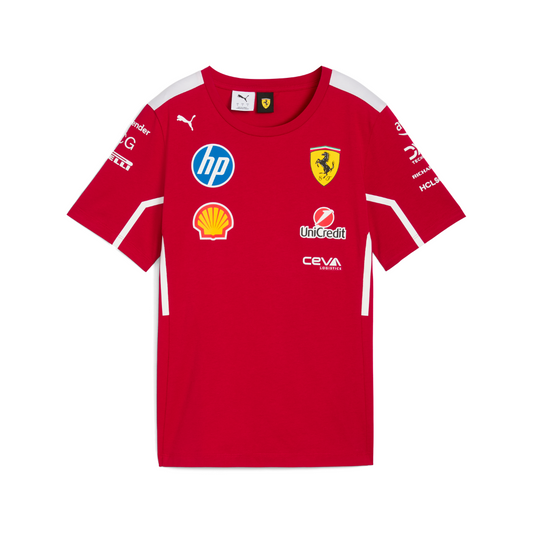 2025 Scuderia Ferrari Replica Team T-Shirt