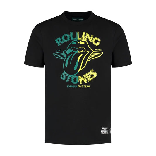 2025 Aston Martin F1 Rolling Stone T-Shirt