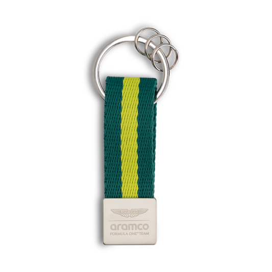 Aston Martin F1 2026 Logo Keyring