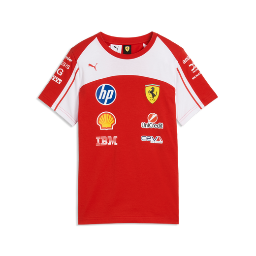 2026 Scuderia Ferrari PUMA Team Kids T-Shirt