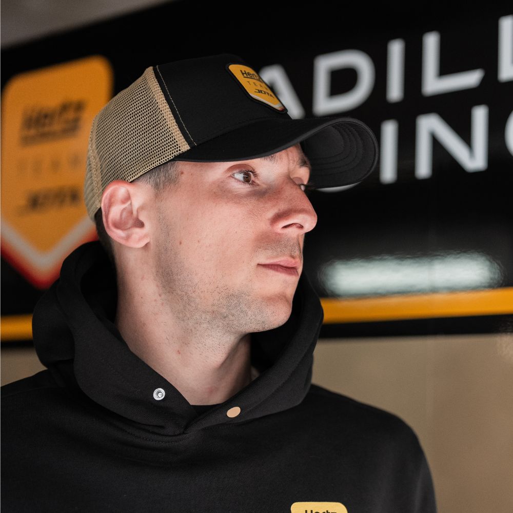 2025 Cadillac Hertz Team Jota Trucker Cap