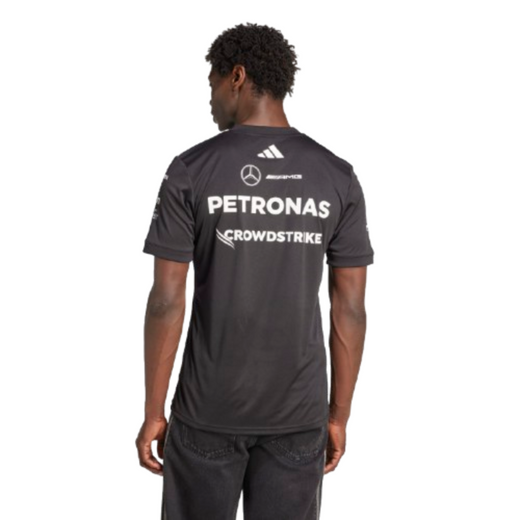 2025 Mercedes-AMG PETRONAS Replica Driver T-Shirt Black
