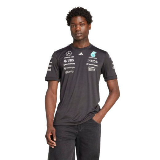 2025 Mercedes-AMG PETRONAS Replica Driver T-Shirt Black