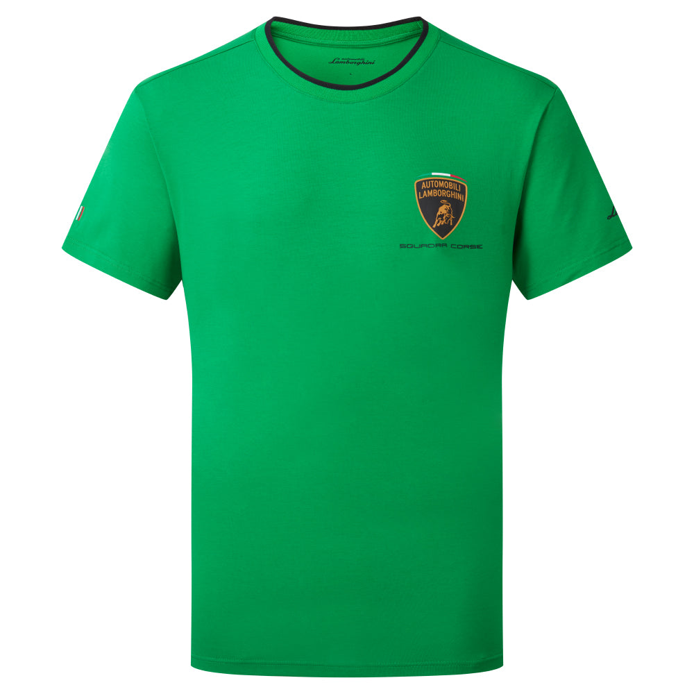 NEW Lamborghini Mens Green T-Shirt