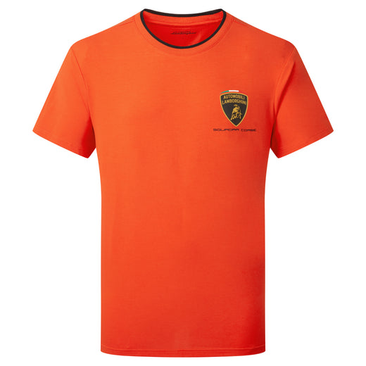 NEW Lamborghini Mens Orange T-Shirt