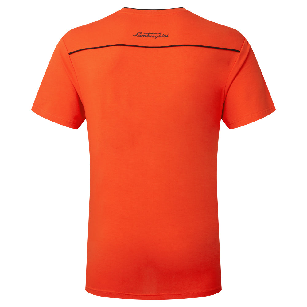NEW Lamborghini Mens Orange T-Shirt