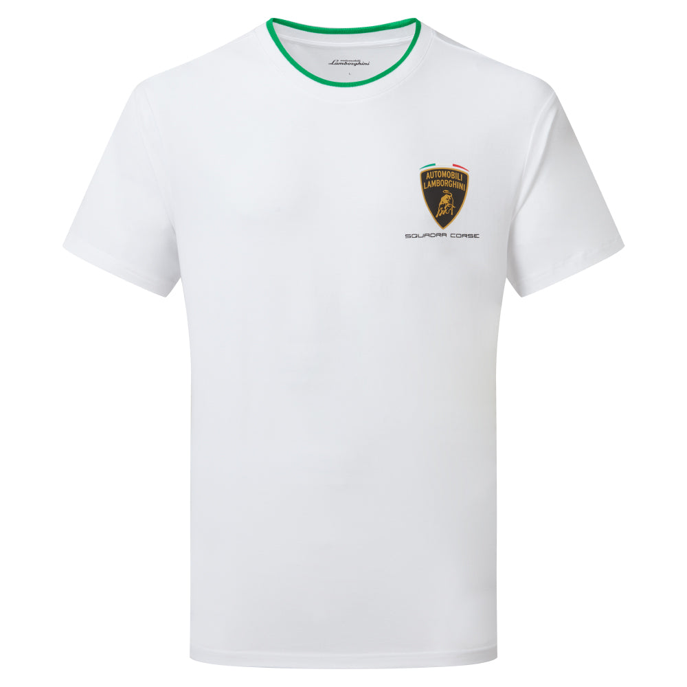 Lamborghini Mens White T-Shirt – Grandstand Merchandise