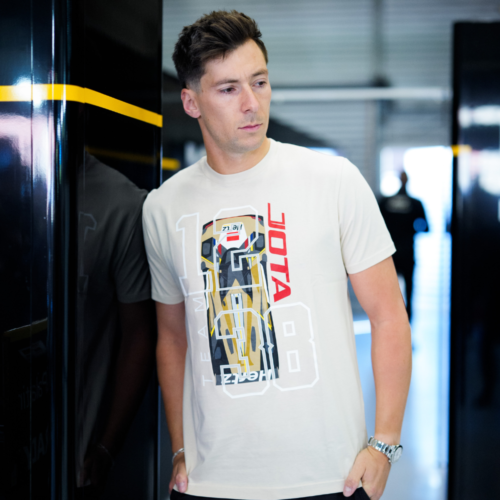 2025 Cadillac Hertz Team Jota Car Graphic T-Shirt