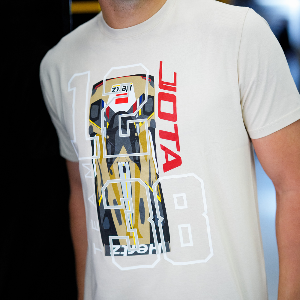 2025 Cadillac Hertz Team Jota Car Graphic T-Shirt