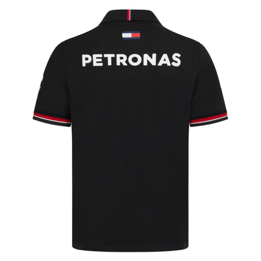 Mercedes-AMG PETRONAS Mens Black Team Polo