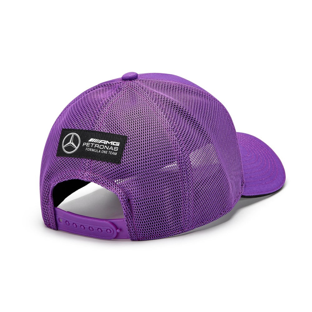 Mercedes-AMG PETRONAS 2023 Lewis Hamilton Purple Trucker Cap
